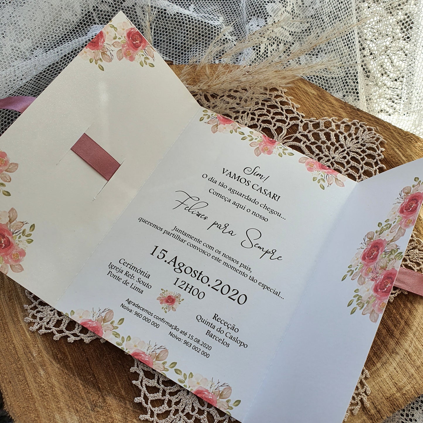 Convite Jéssica e Diogo