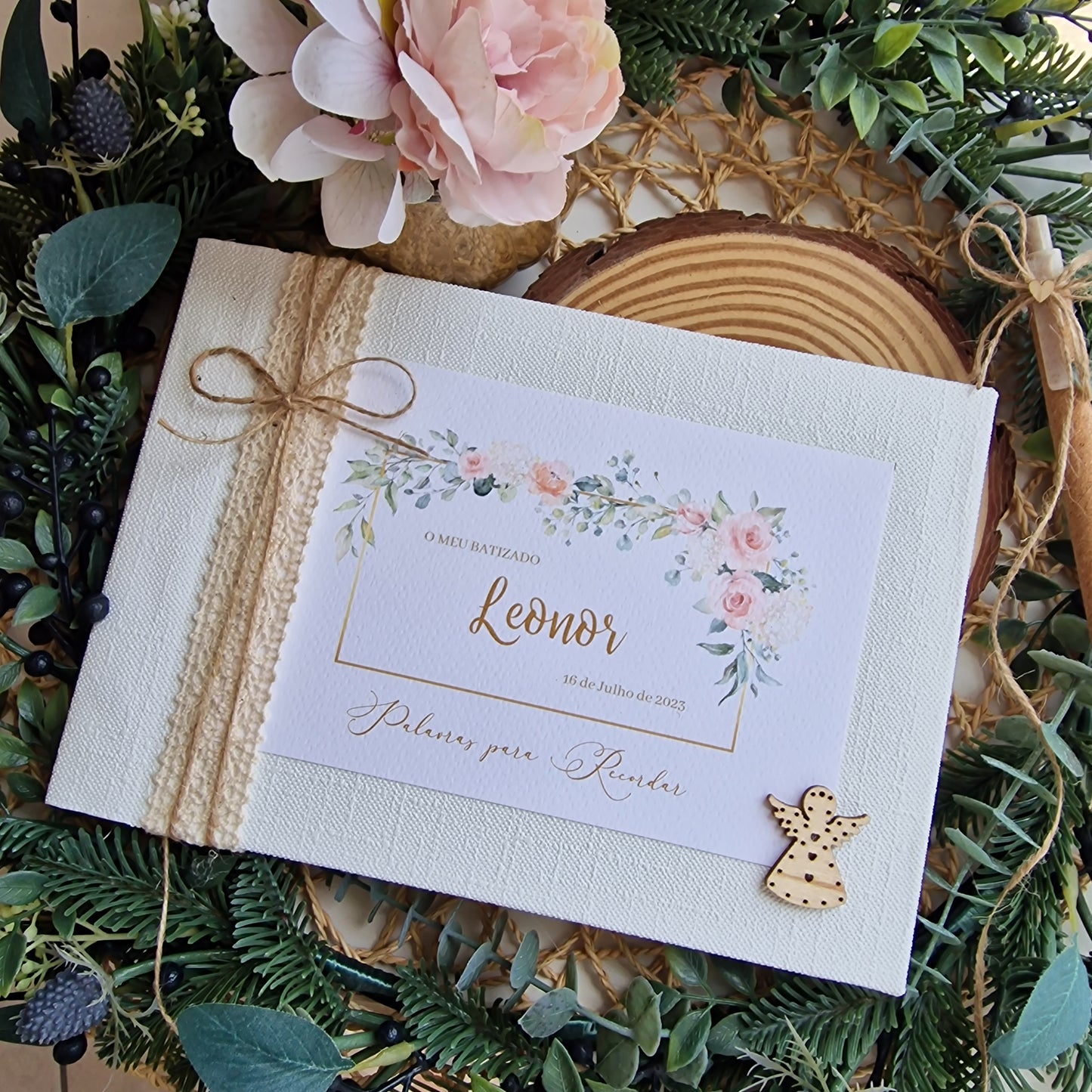 Livre de dédicace des fleurs de Bárbara