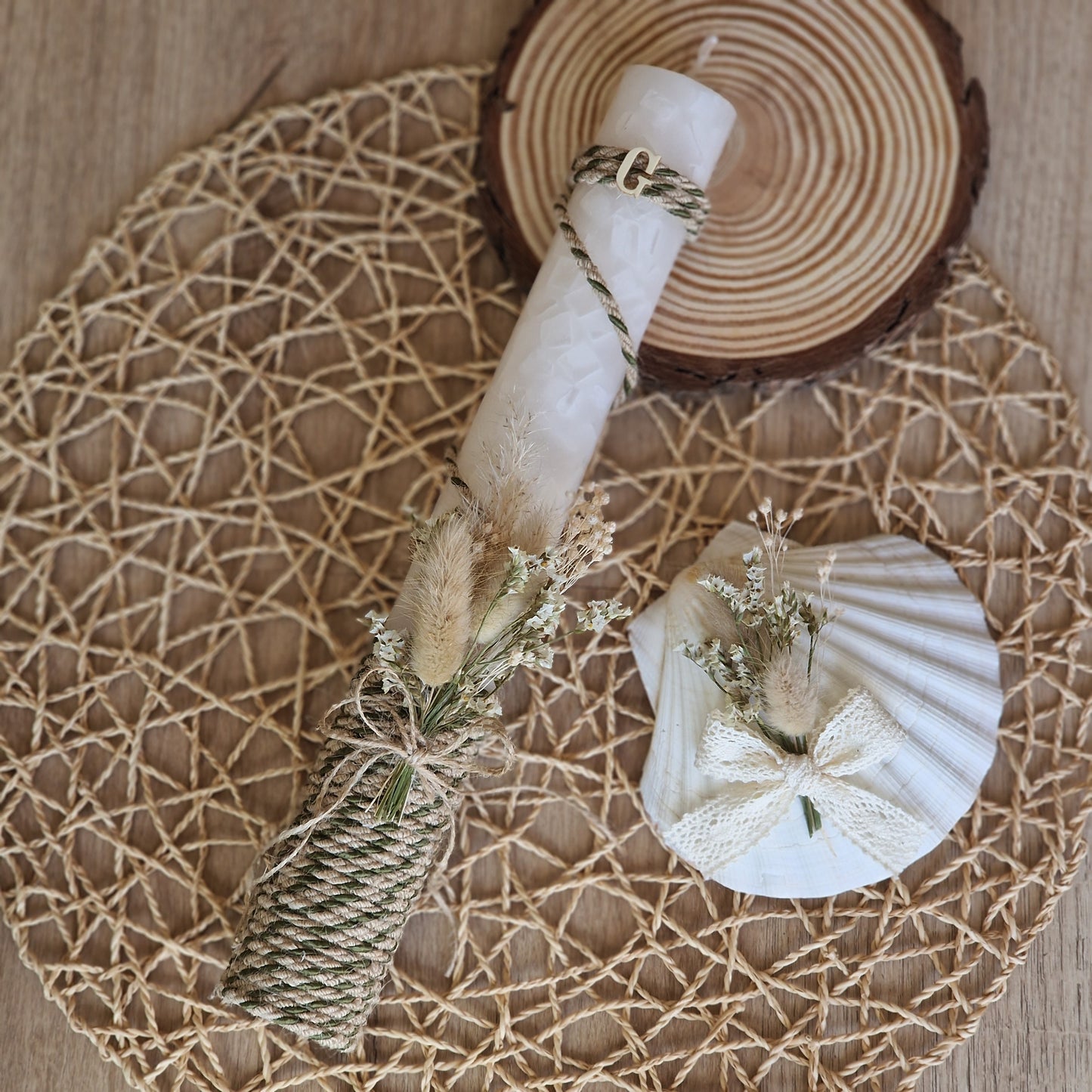 Coffret baptême nature