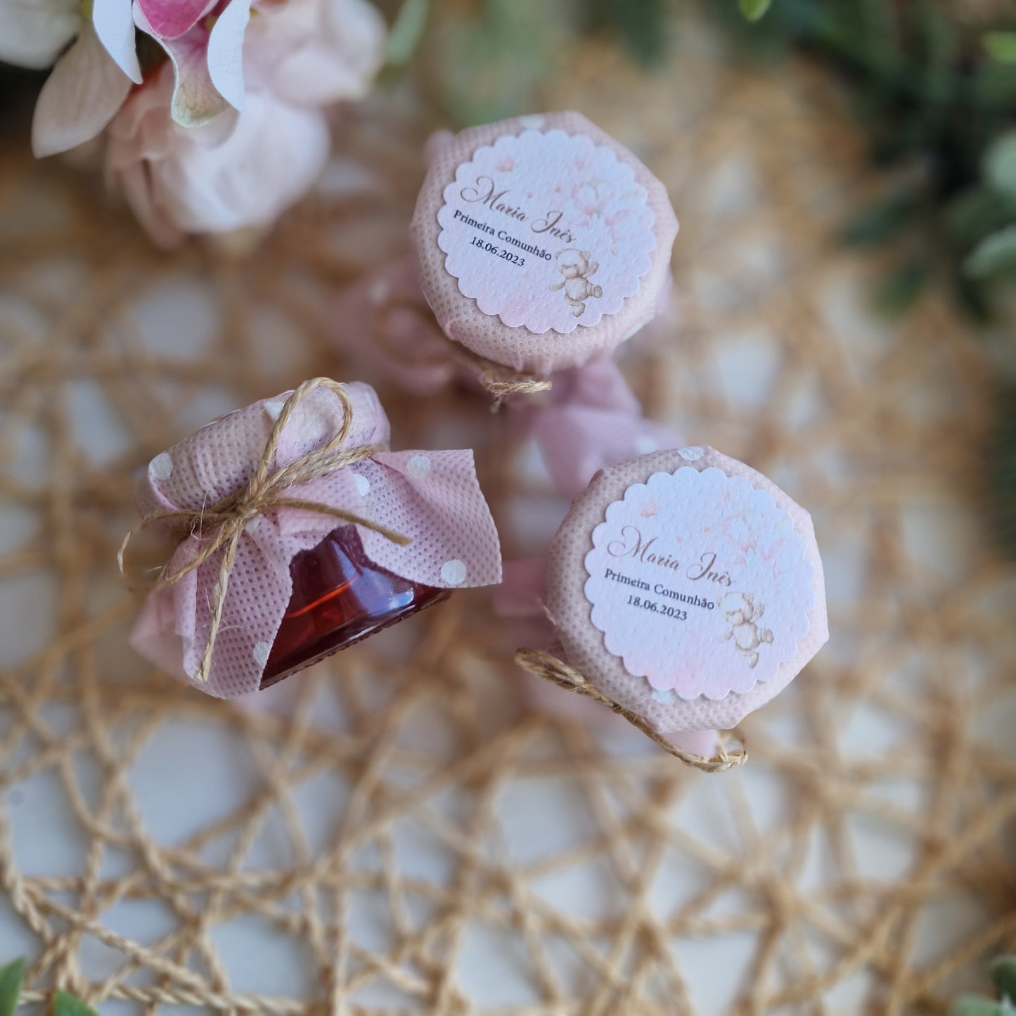 Pink bear candy jars ♡
