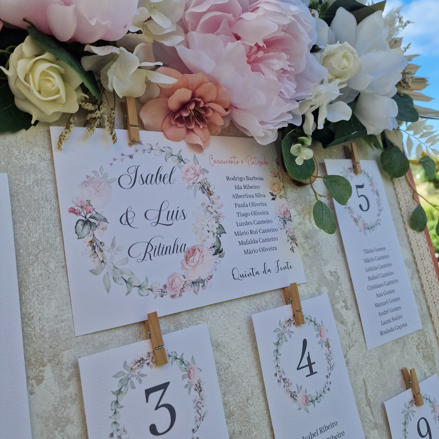 Placar love roses