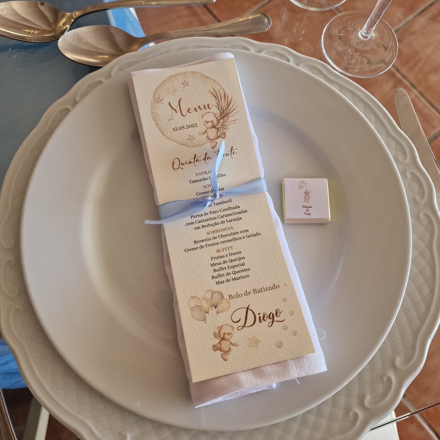 Menu Pérola do Ursinho Mateus
