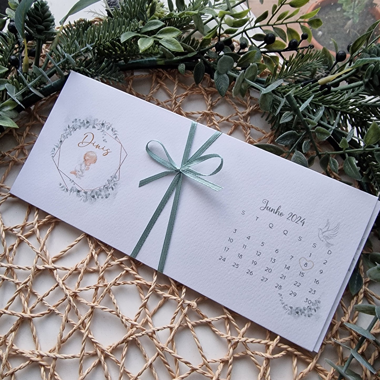 Invitation Dinis petit ange