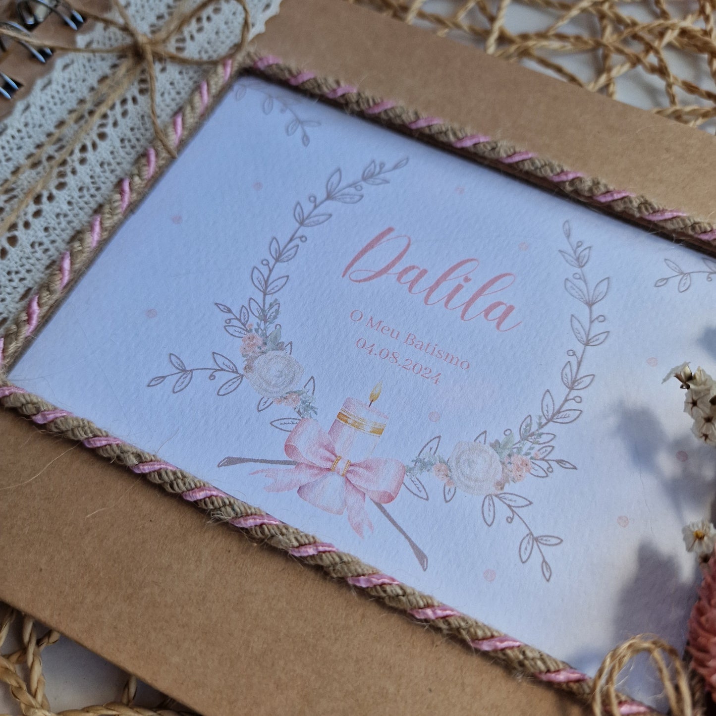 Livre de dédicace des fleurs de Dalila