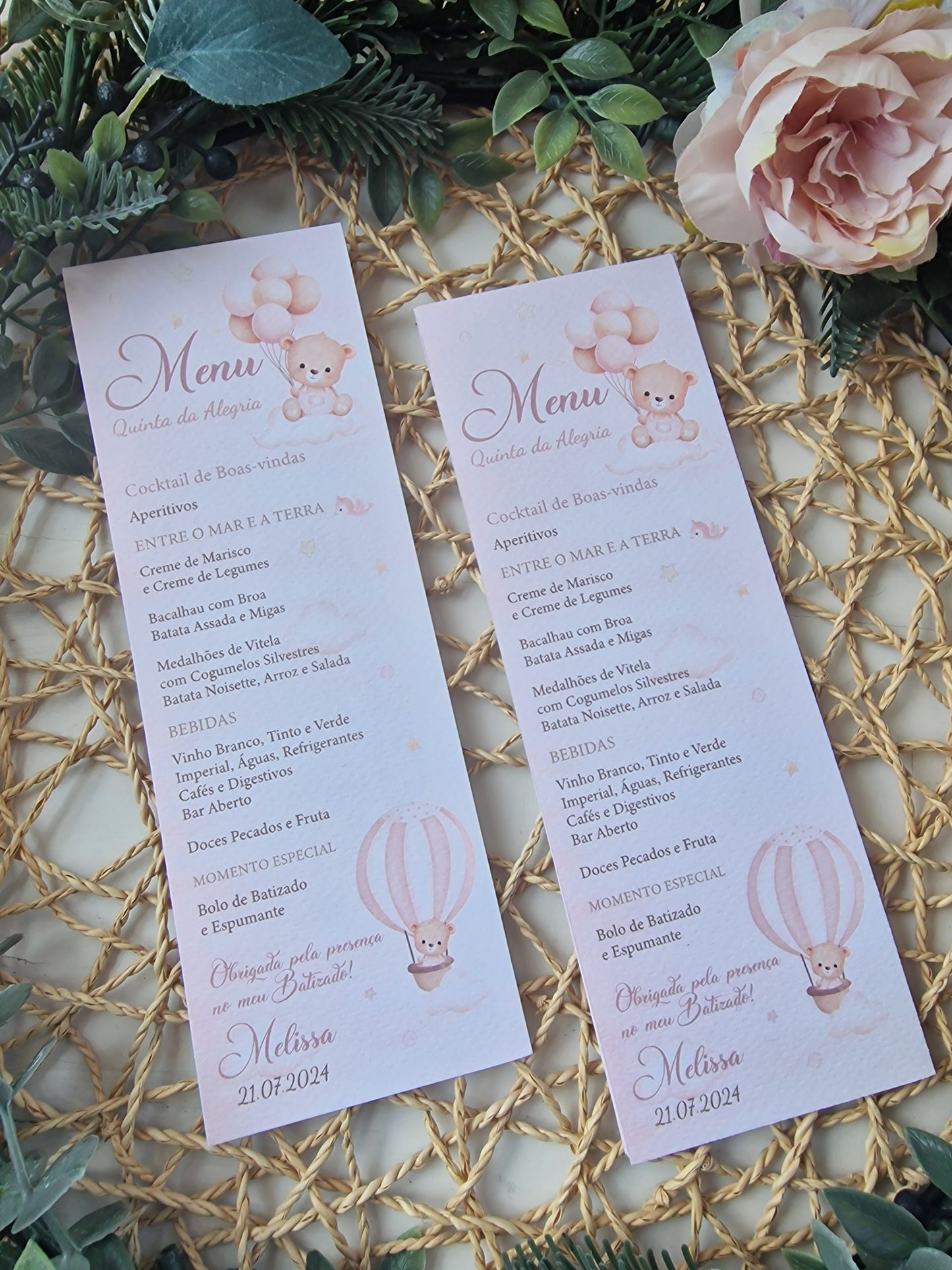 Melissa bear menu