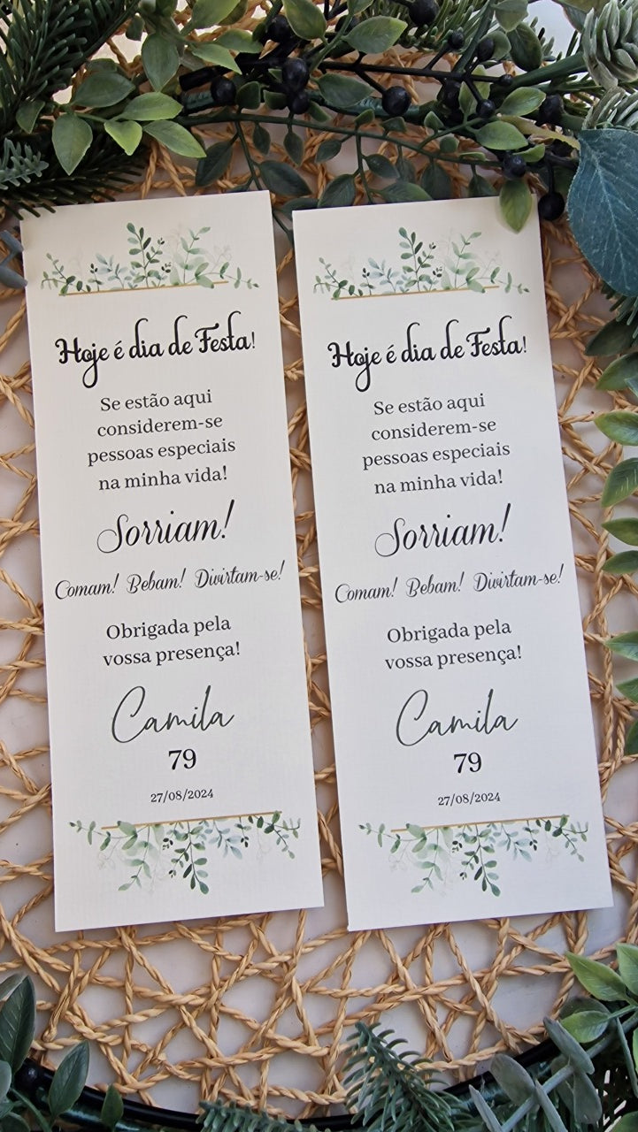 Hoje é dia de... festa!
