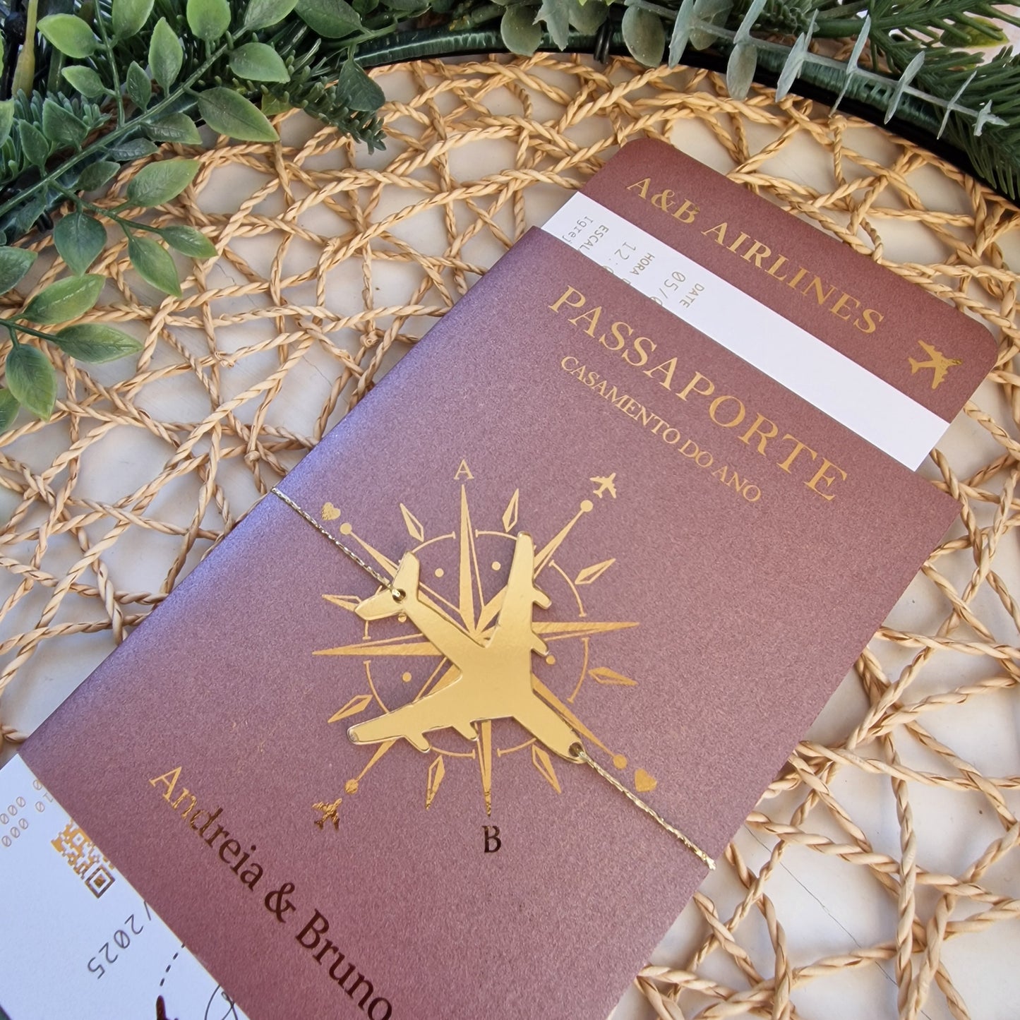 Invitation voyage Marsala Andreia & Bruno