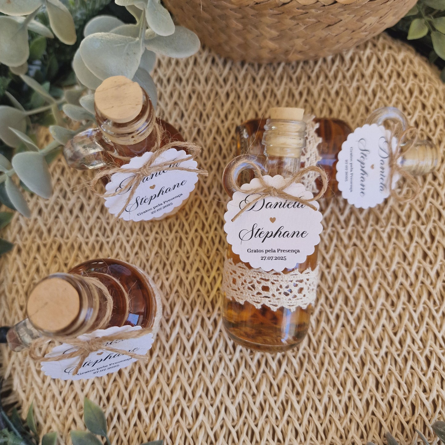 Mini garrafão com moscatel