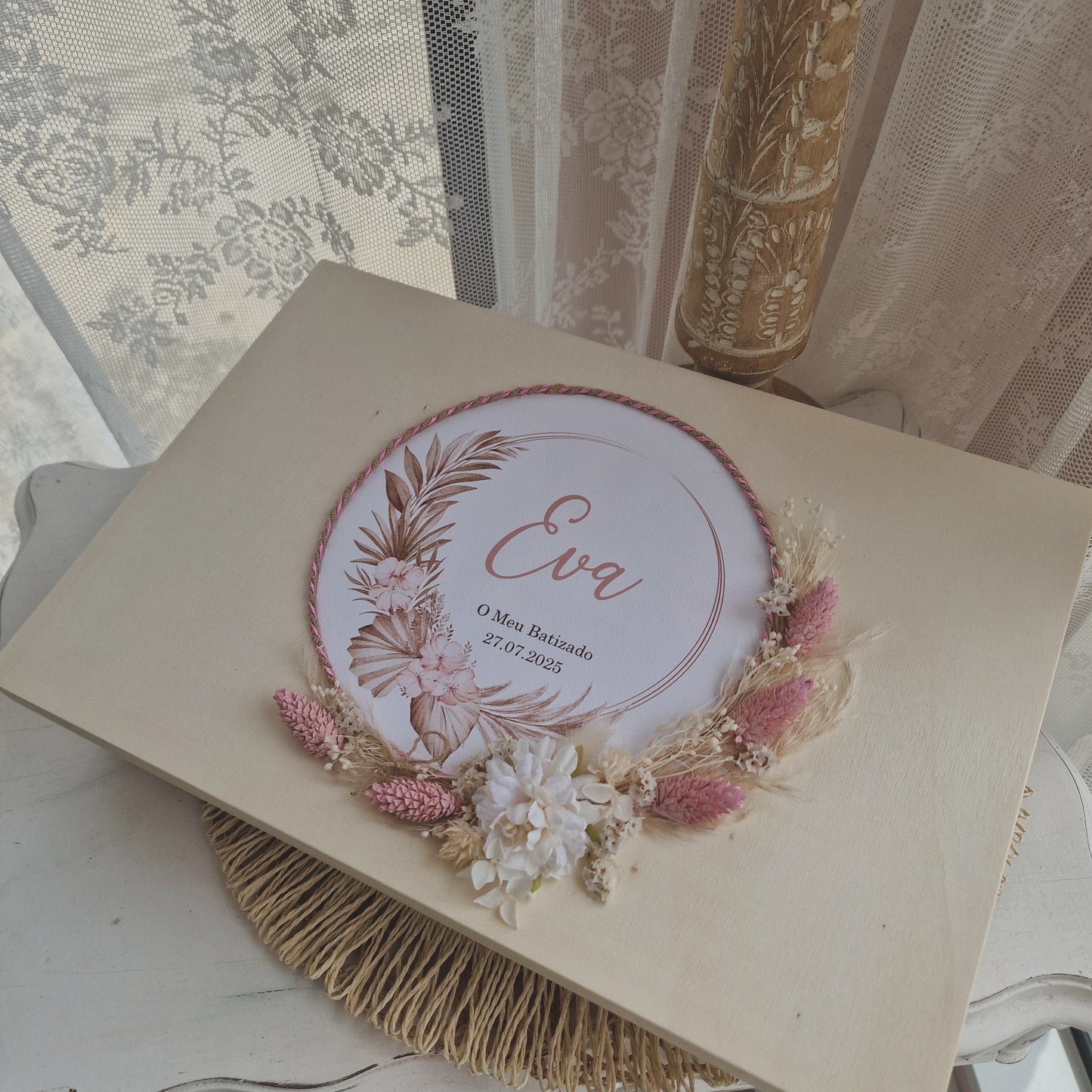 Caixa premium floral booh chique da Eva
