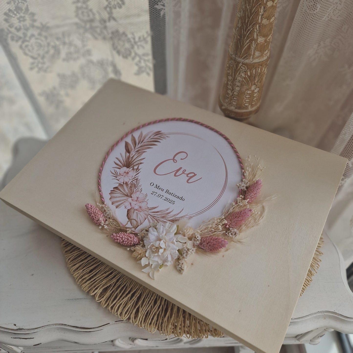 Caixa premium floral booh chique da Eva