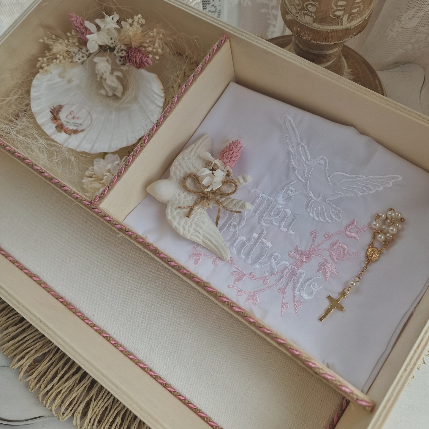 Caixa premium floral booh chique da Eva