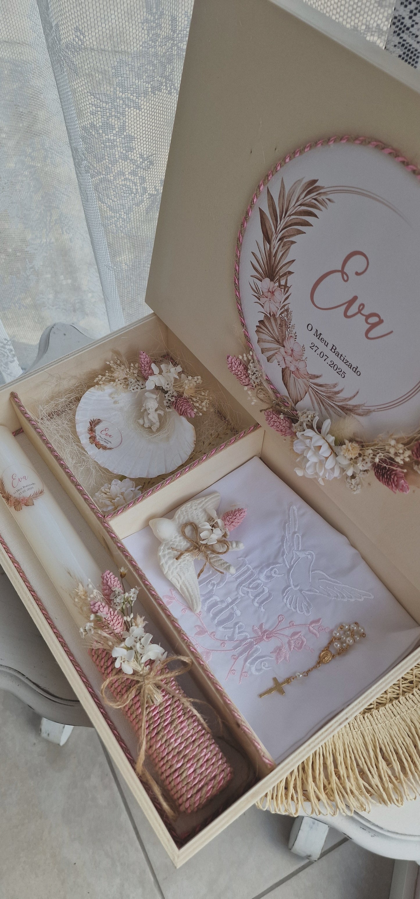 Caixa premium floral booh chique da Eva