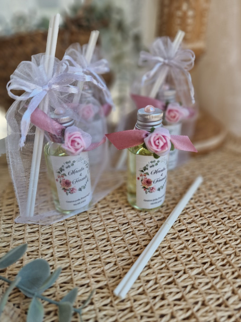 Ambientador de casa Mikado peónias rosa