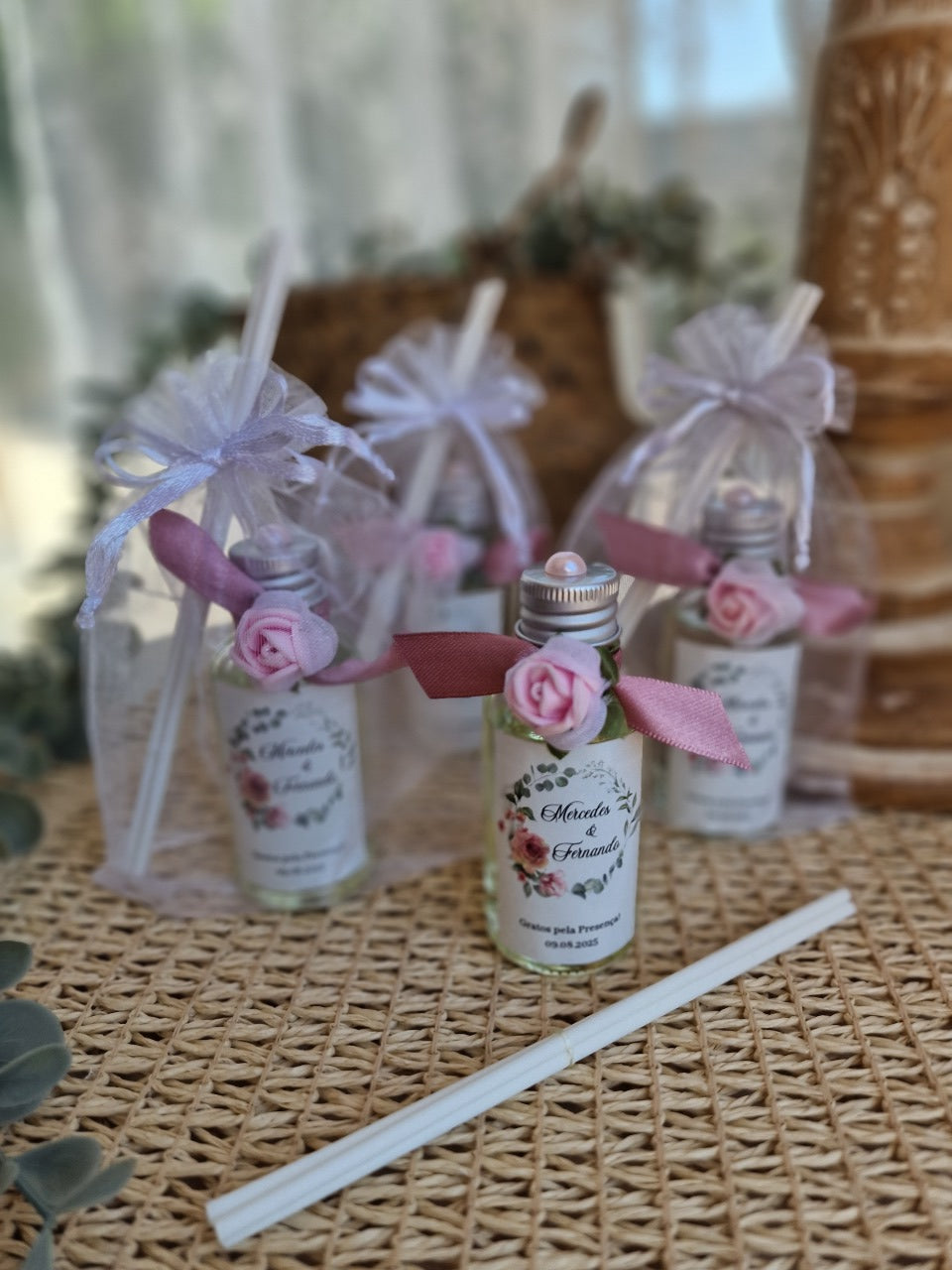 Ambientador de casa Mikado peónias rosa