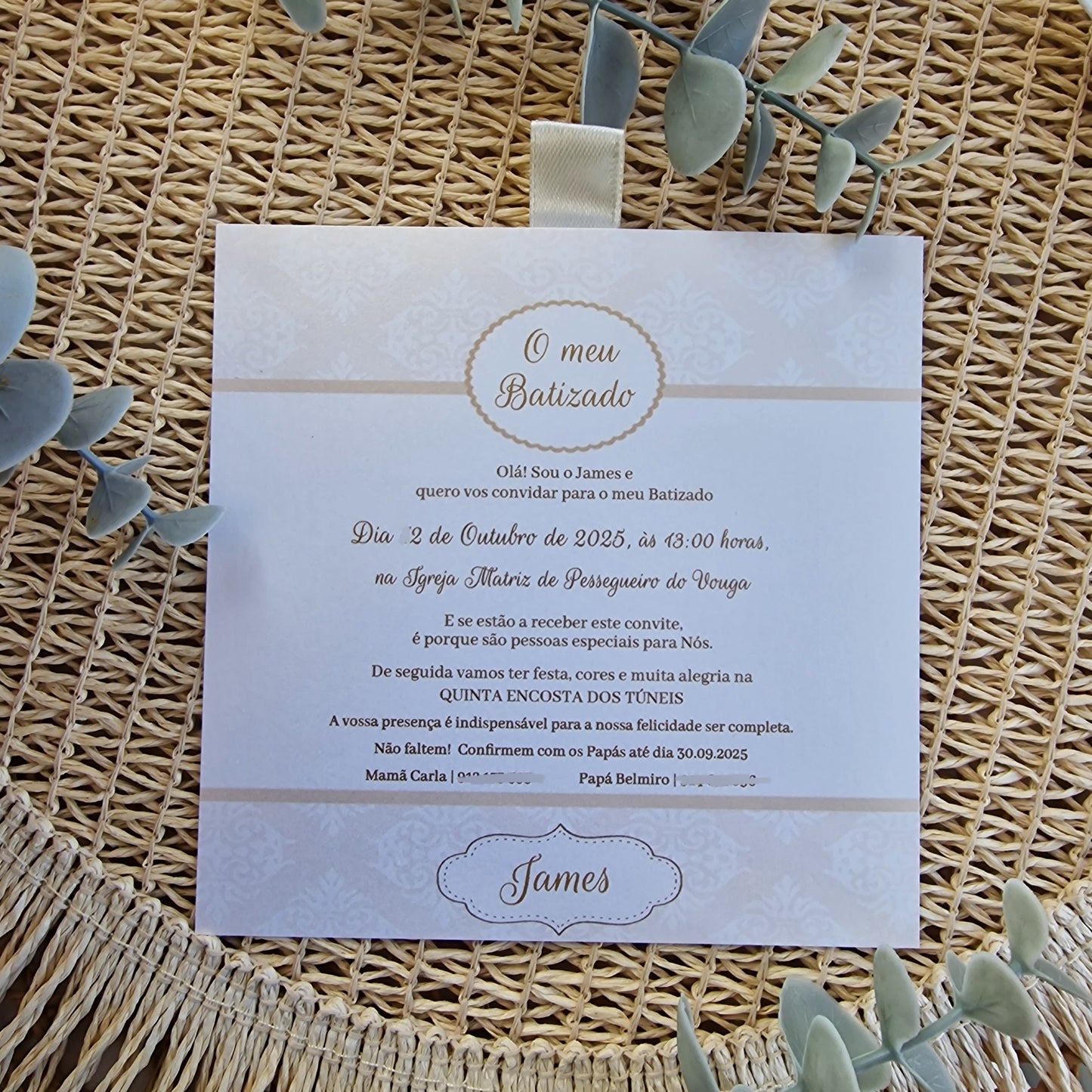 Convite Príncipe James