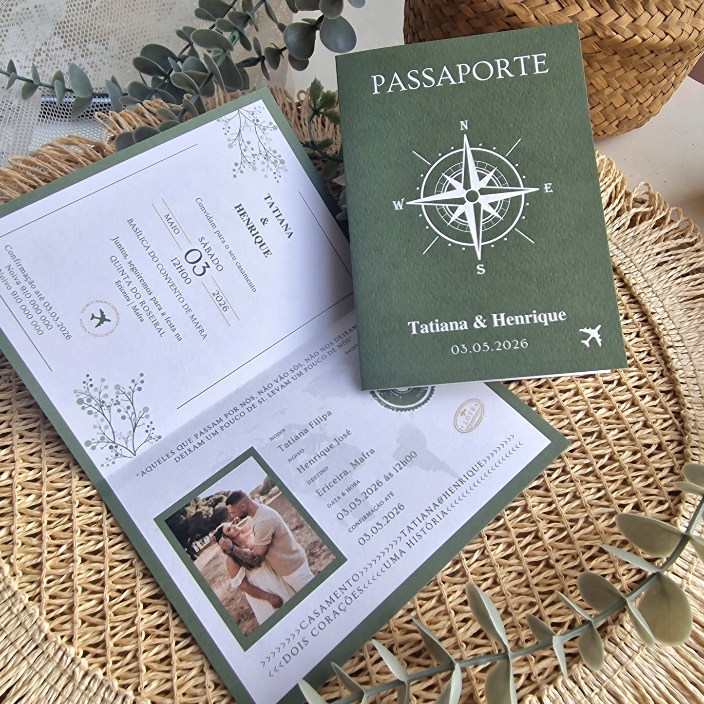 Convite 16/30 passaporte low cost