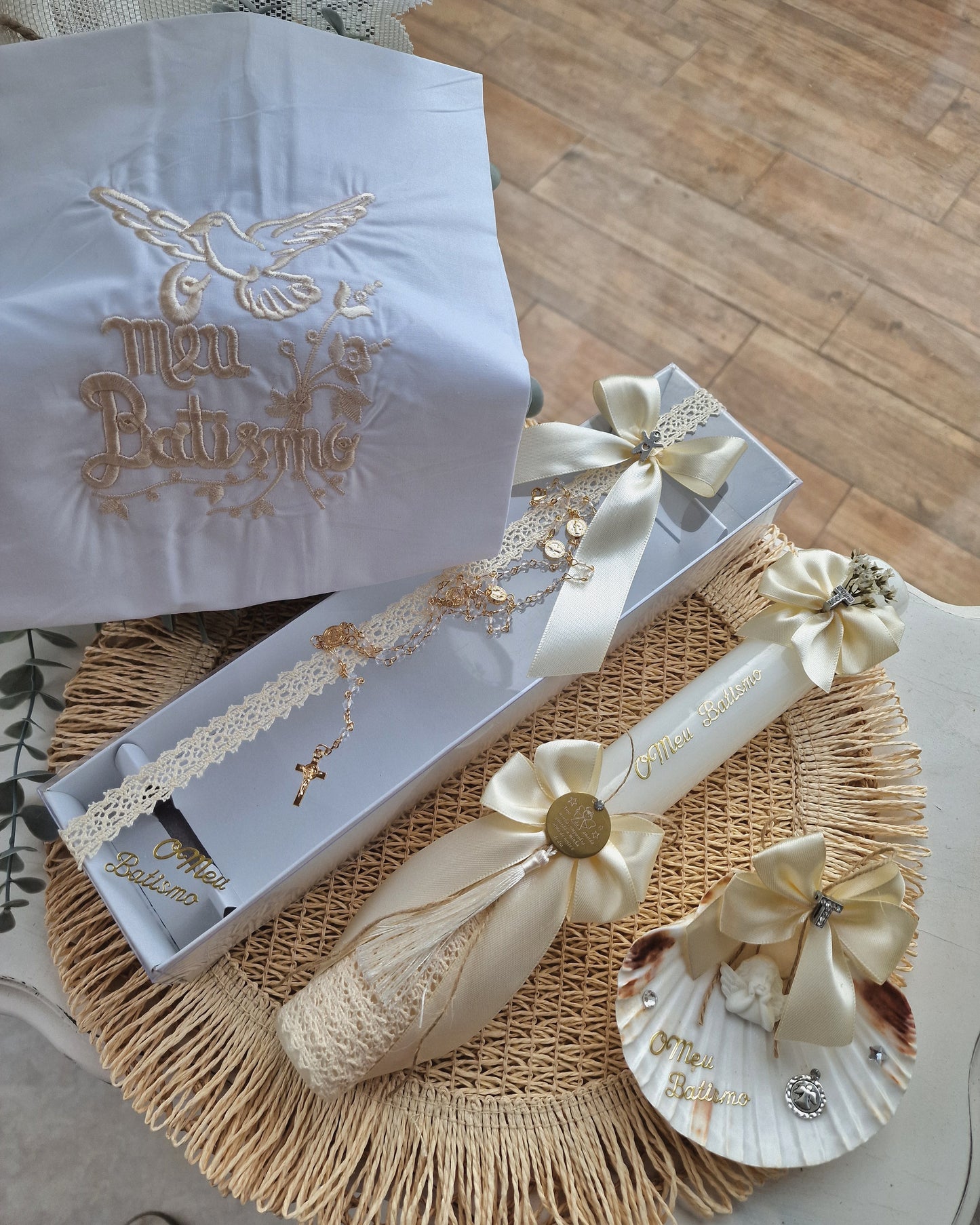 Conjunto de Batizado pérola 2026