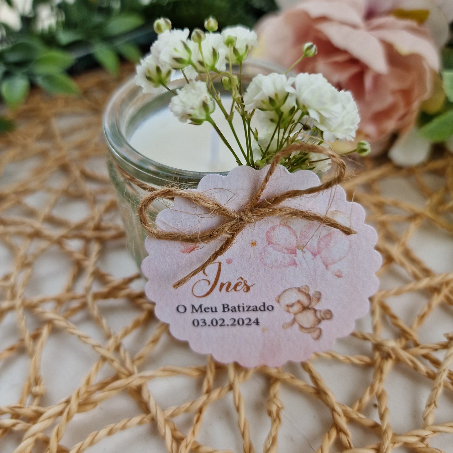 Velas cheirosas em frasco de vidros