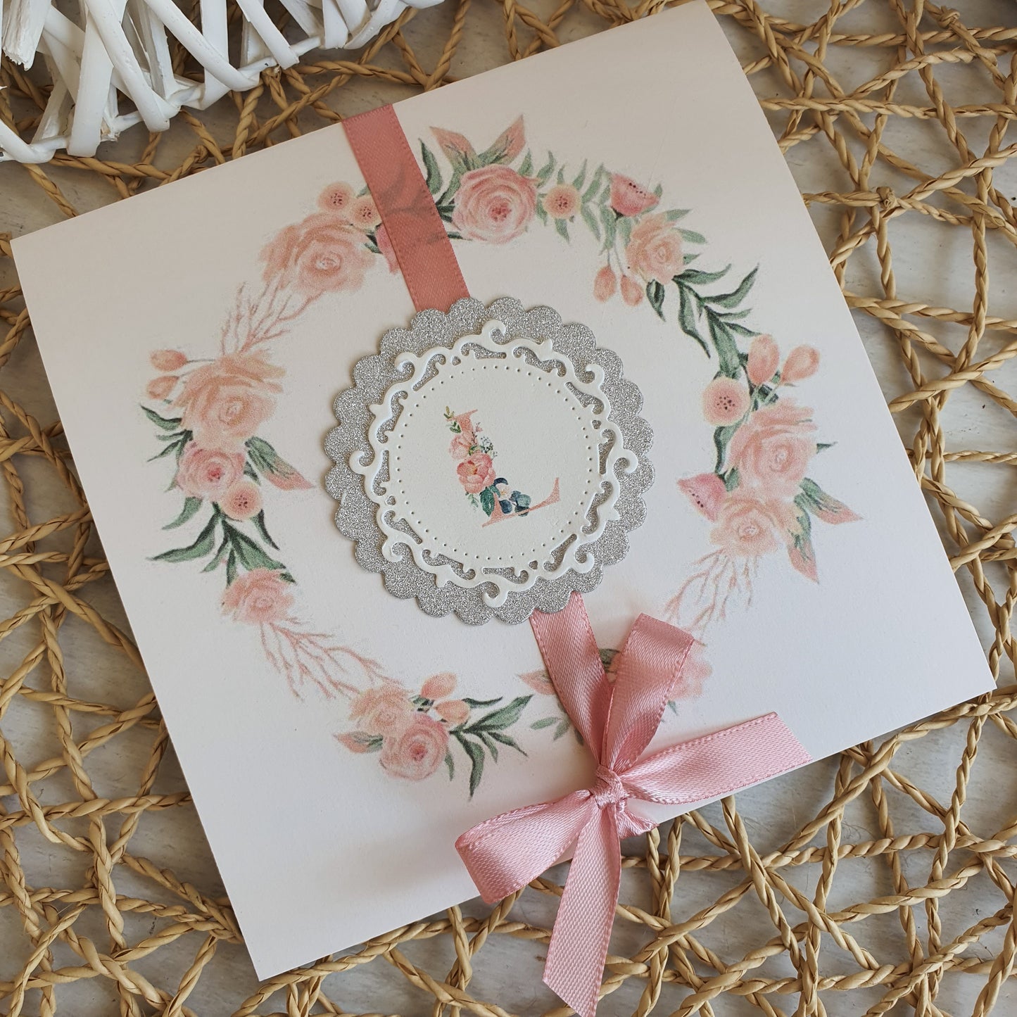 Convite batizado menina