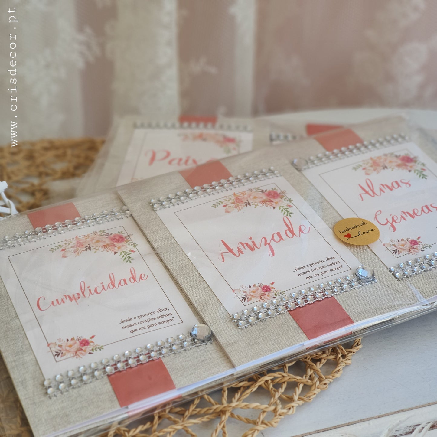 Marcadores  de mesa vintage 2018 Sentimentos