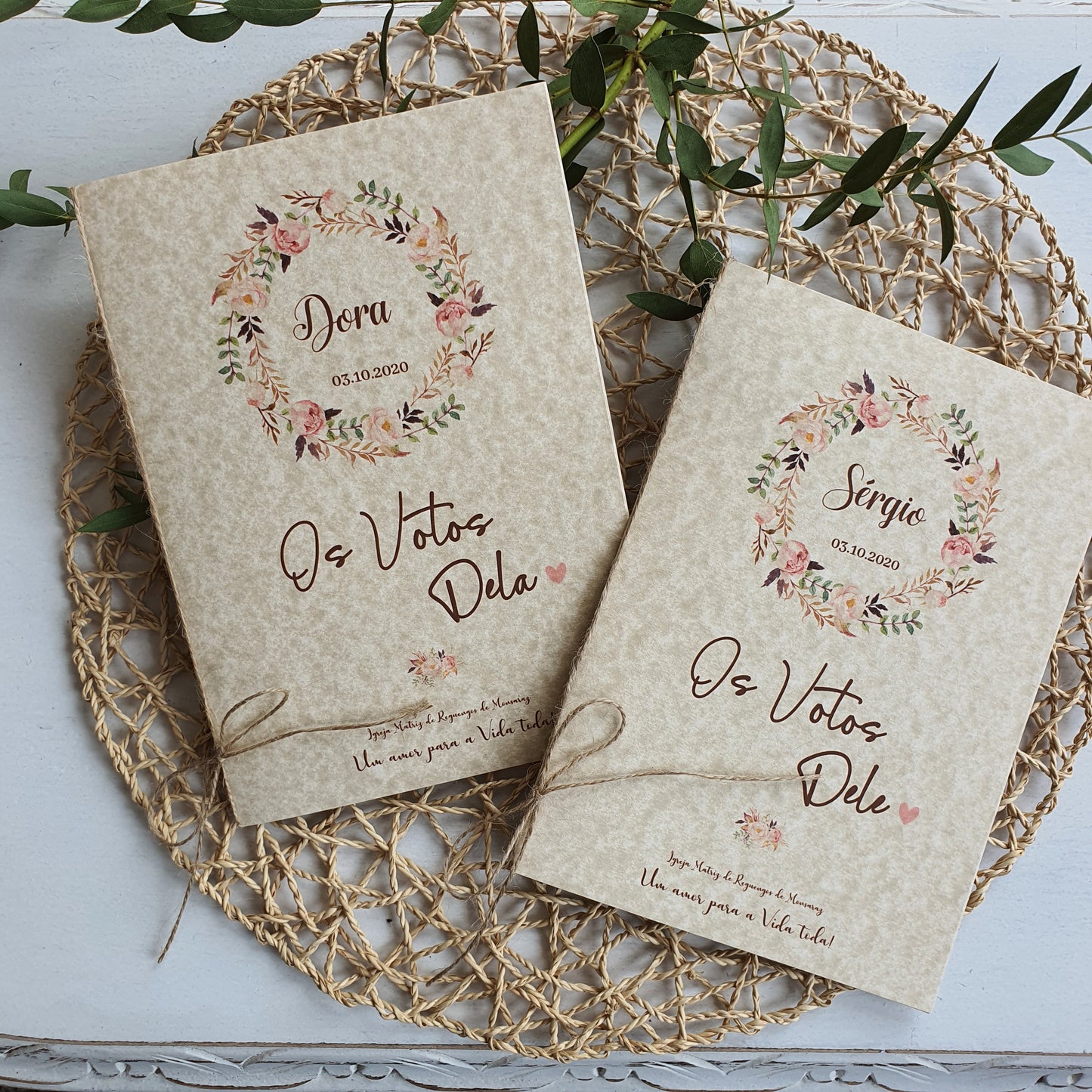 Vintage Vow Book