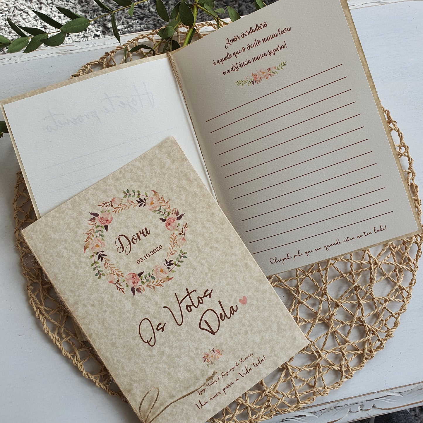 Vintage Vow Book