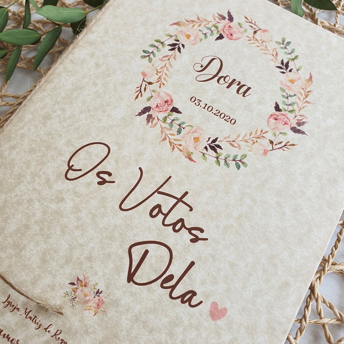 Vintage Vow Book