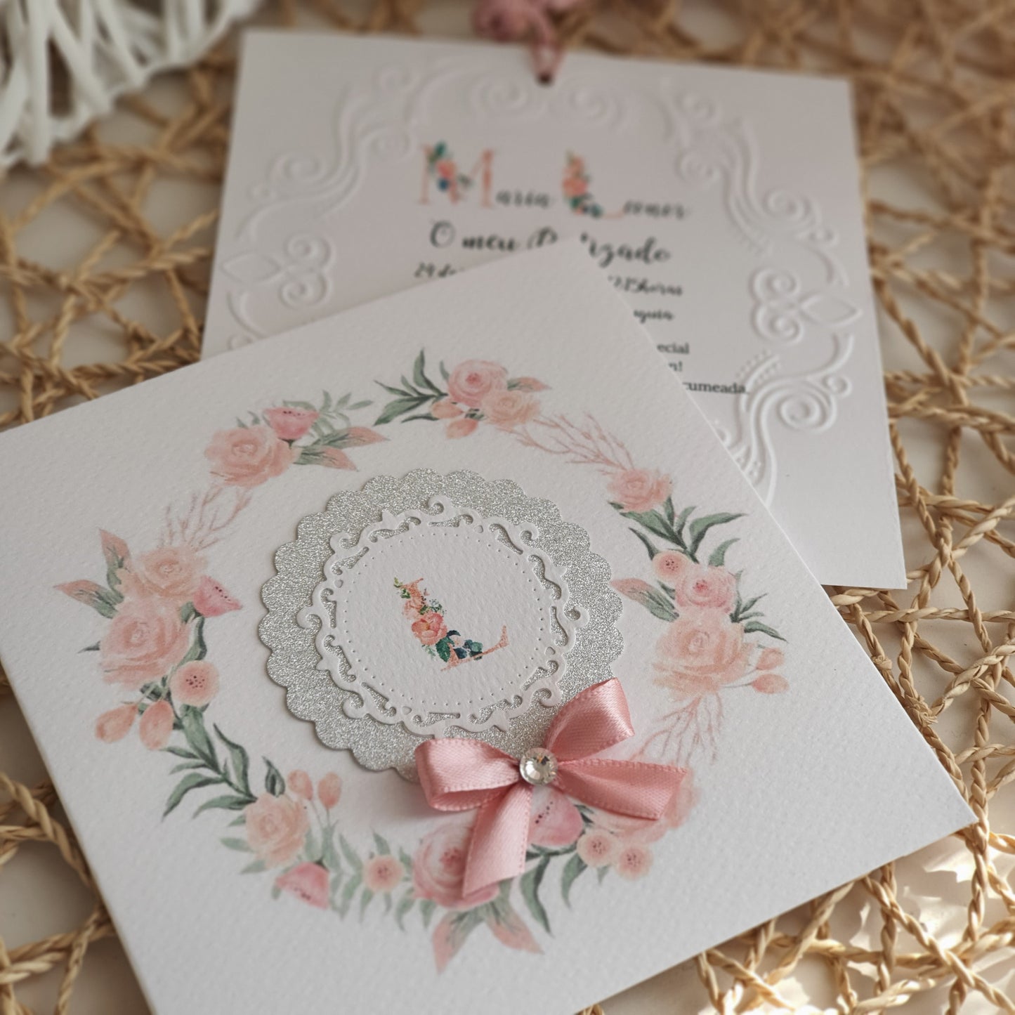 Invitation florale Ritinha