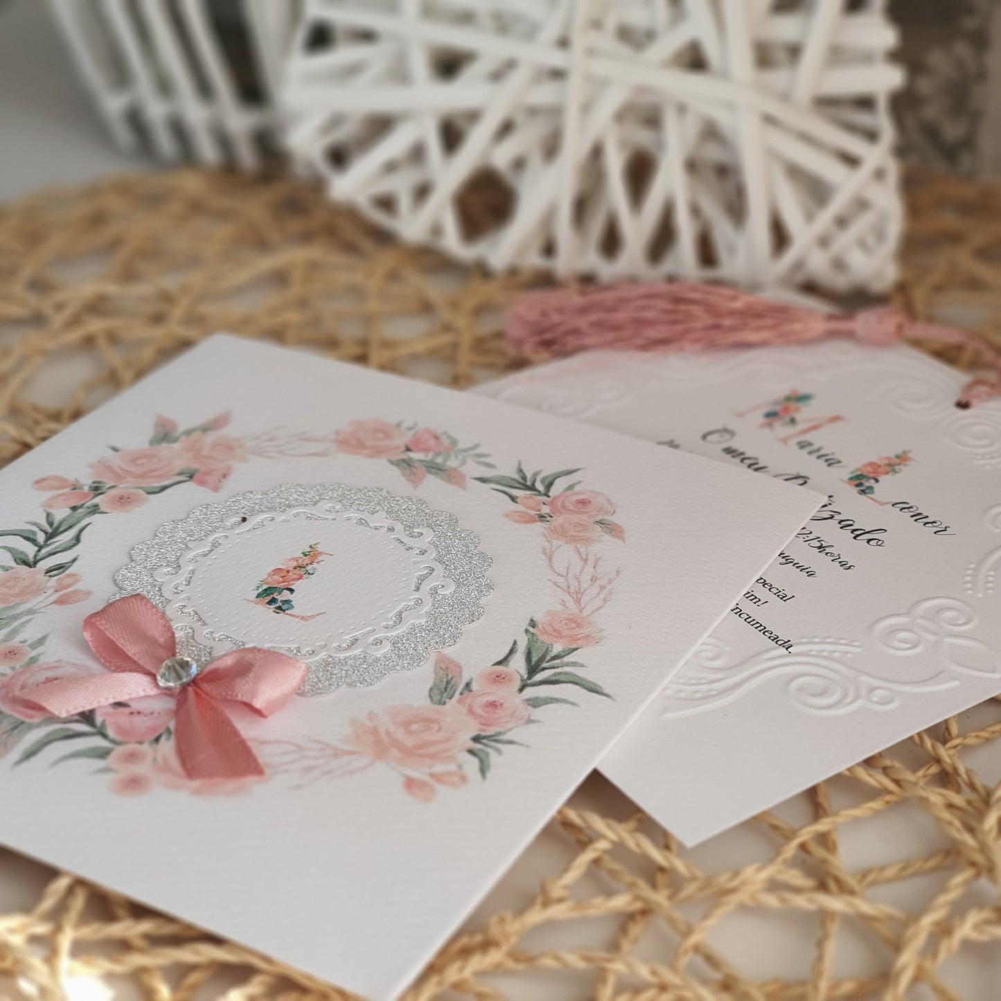 Invitation florale Ritinha