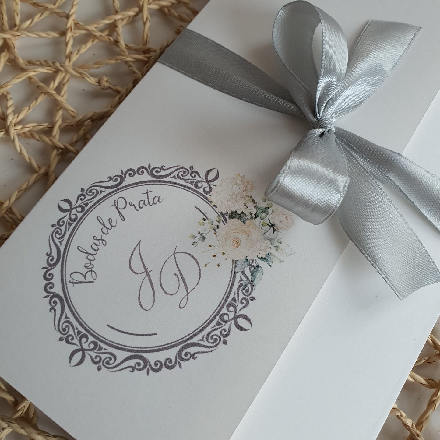 Best silver wedding invitation