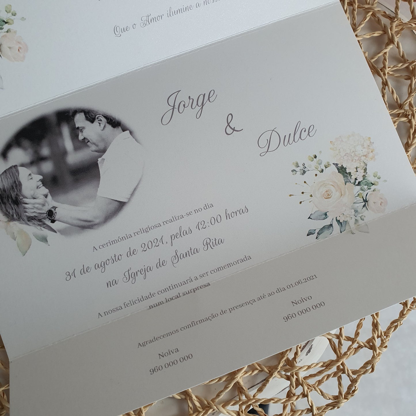 Best silver wedding invitation