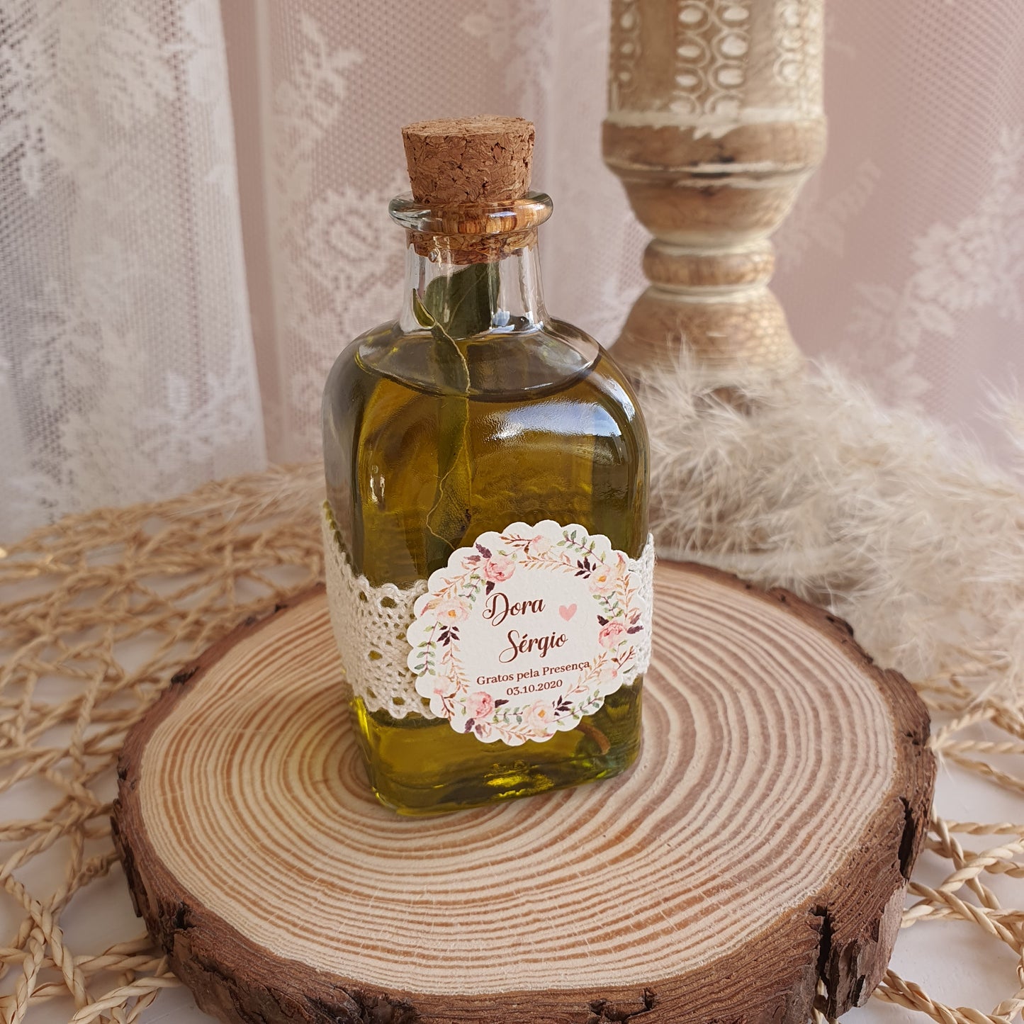 Bottle for homemade olive oil ♡