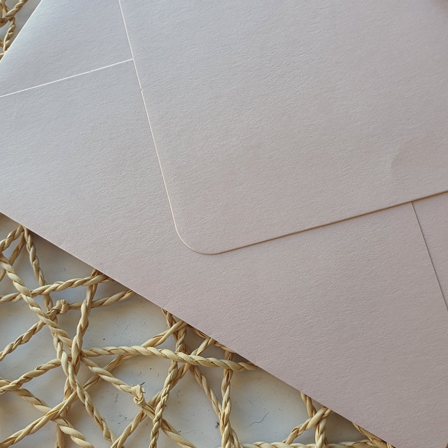 Envelope rose gold com brilho