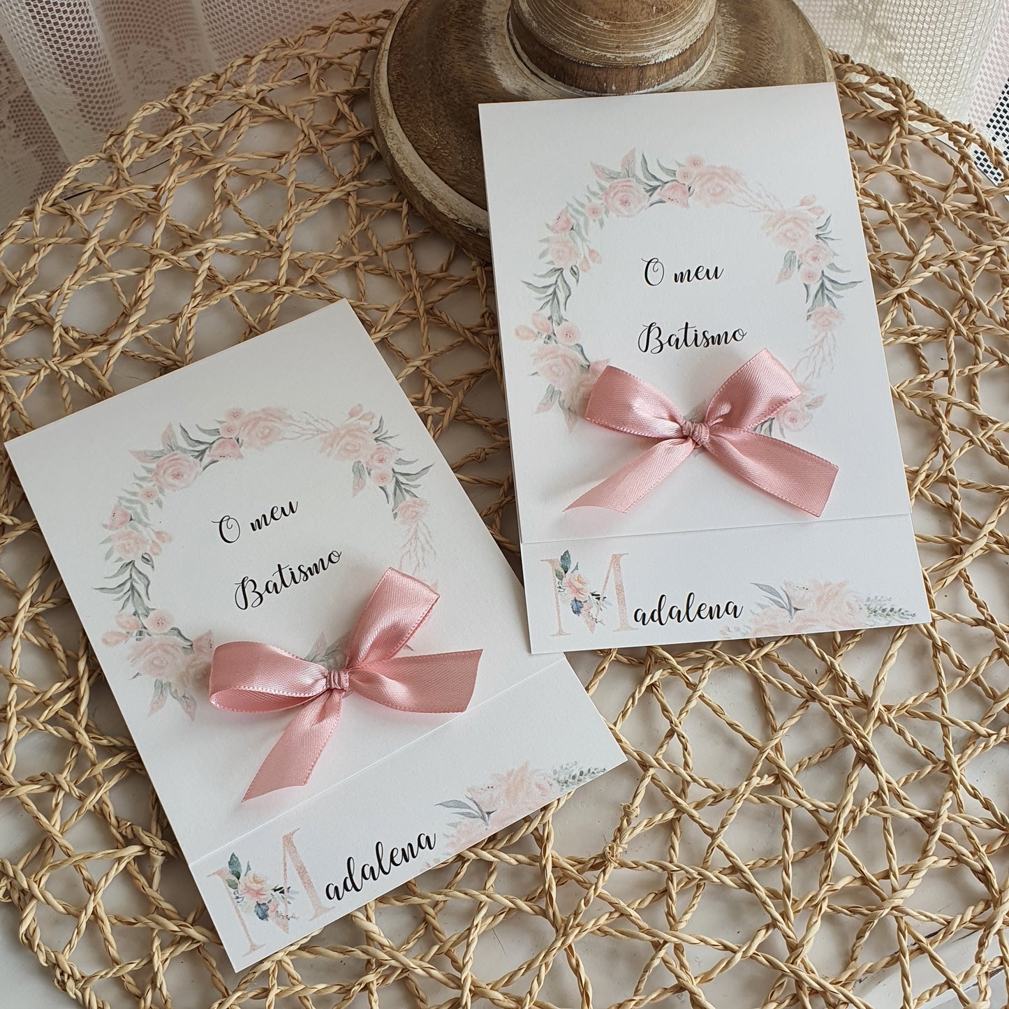 Invitation florale douce Madalena