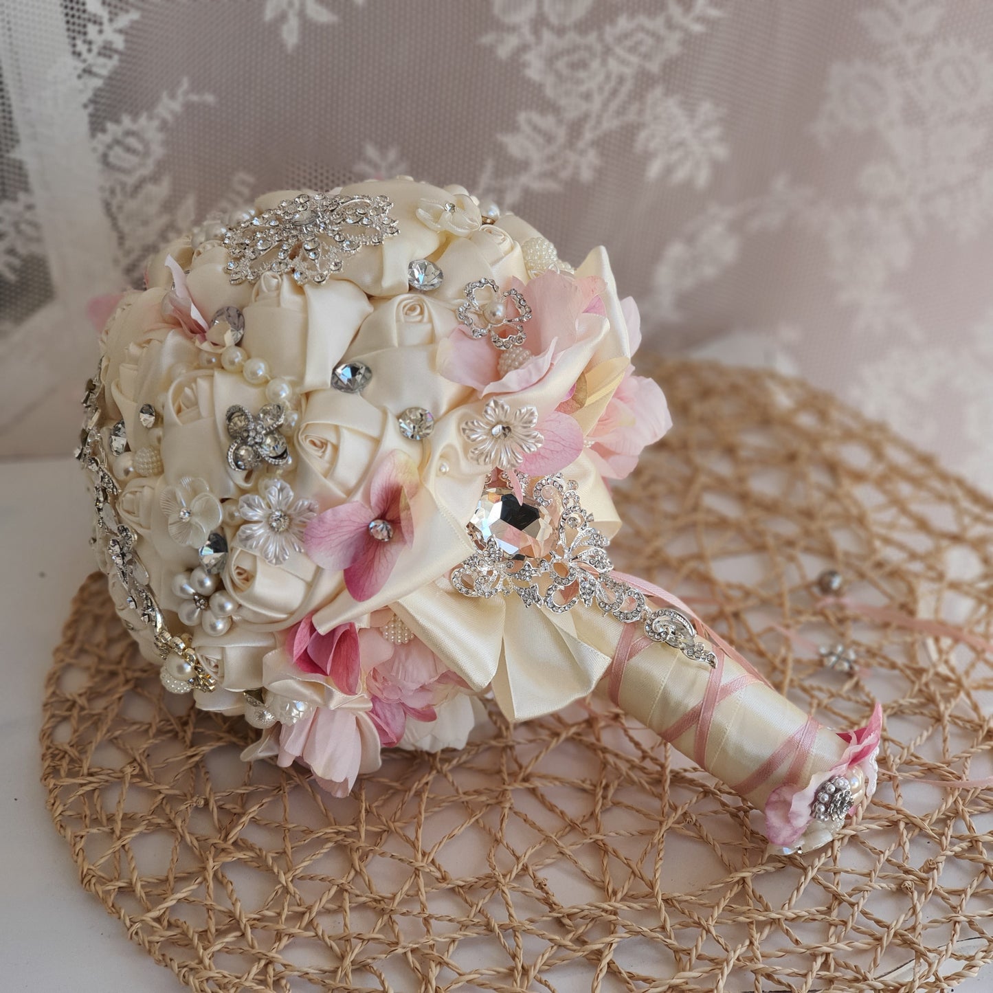 Eternal blush bridal bouquet