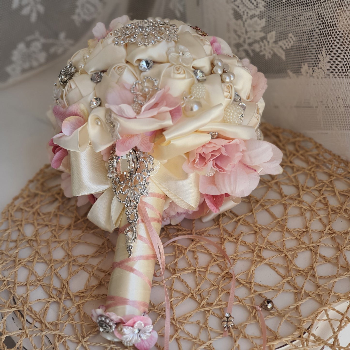 Eternal blush bridal bouquet