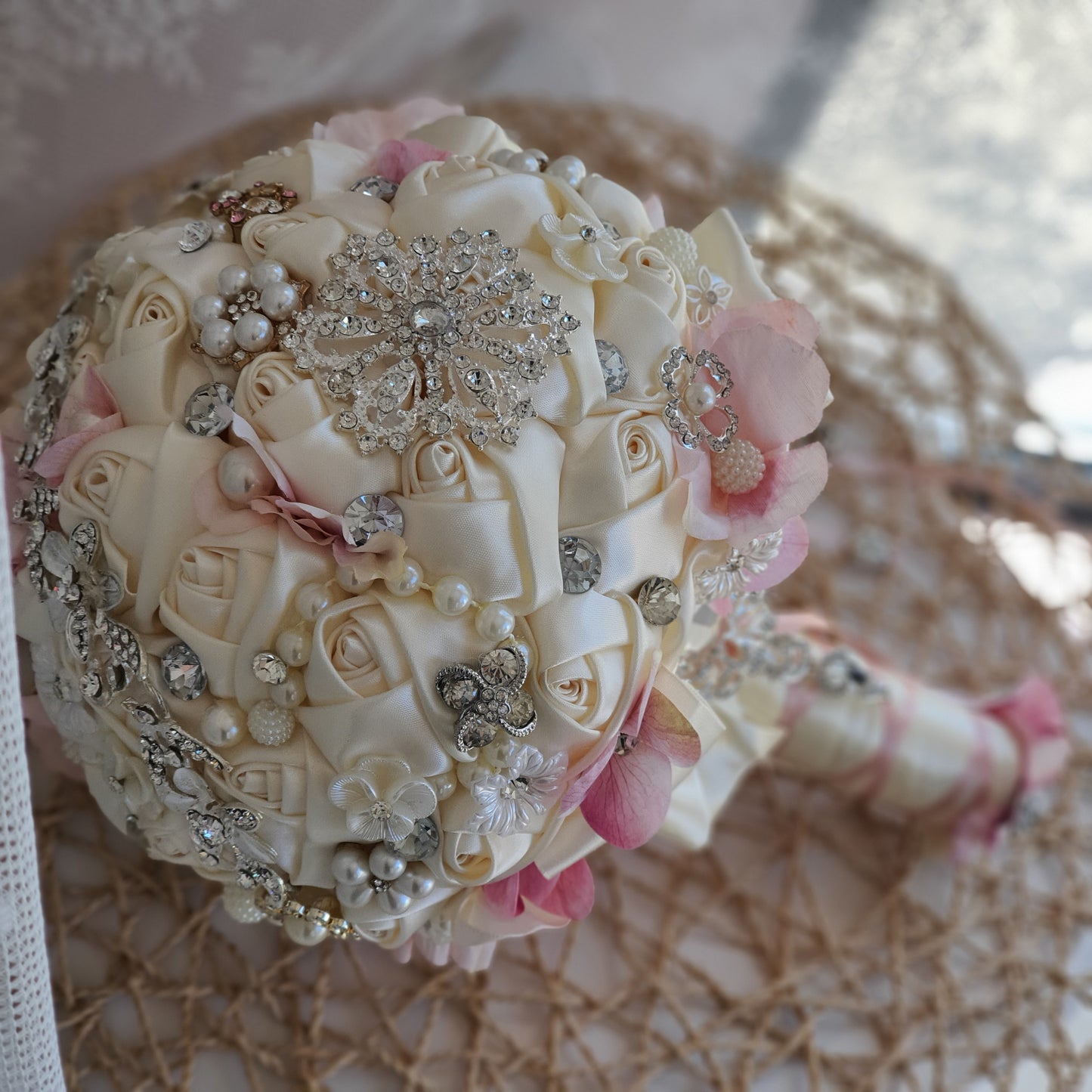 Eternal blush bridal bouquet
