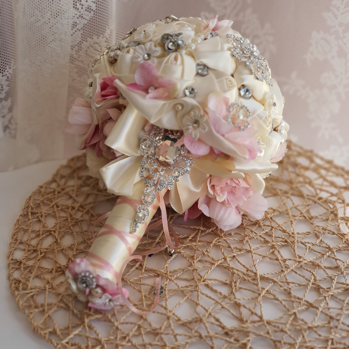 Eternal blush bridal bouquet