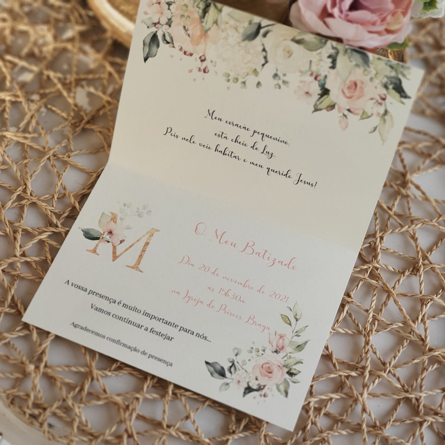 Invitation florale à petit prix ♡