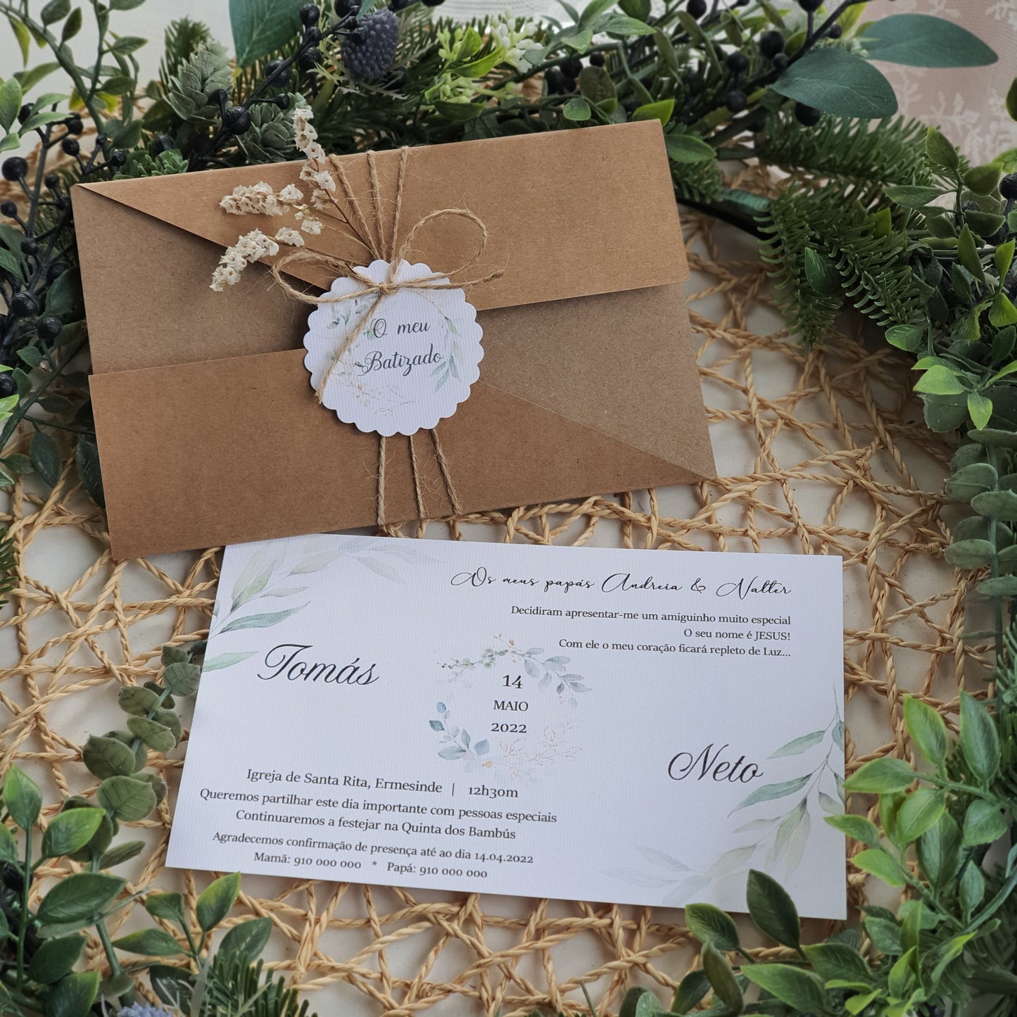 Invitation rustique ♡ TOMÀS