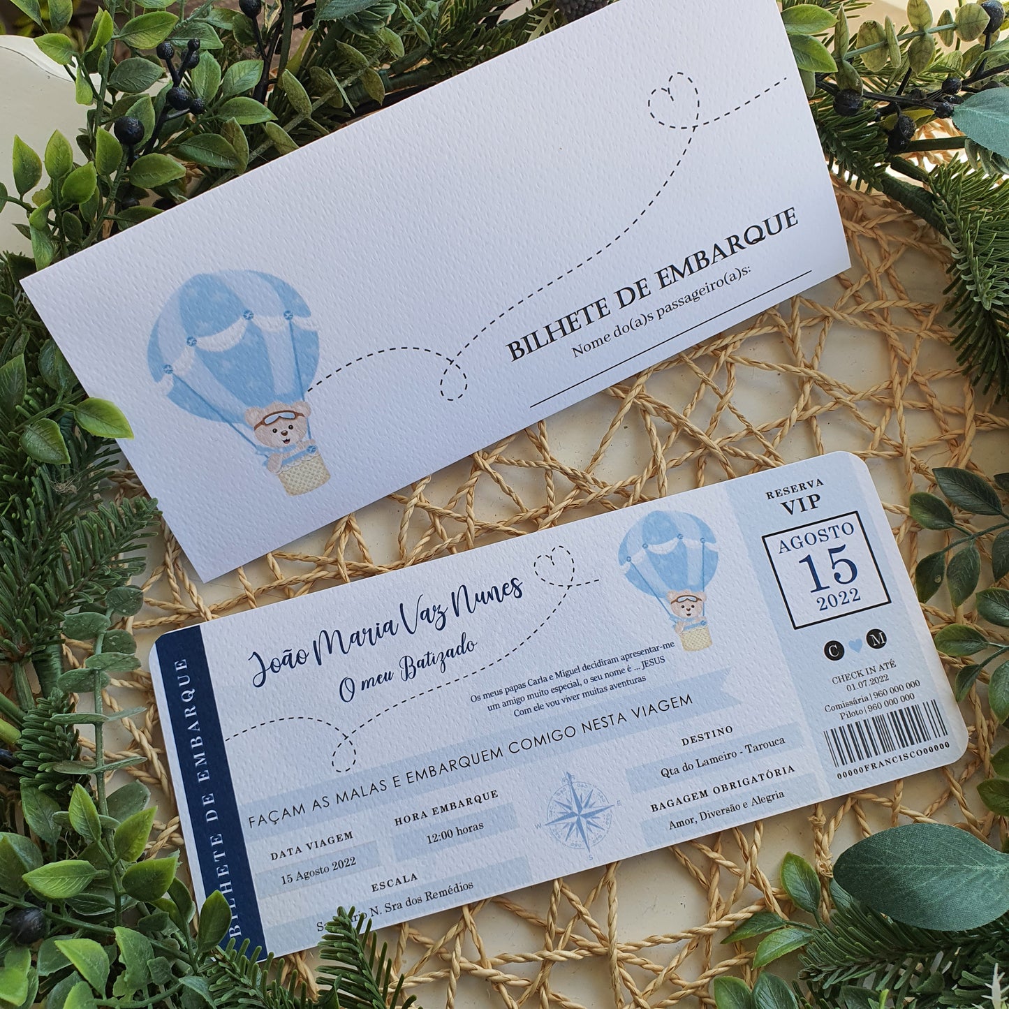 Invitation au ballon João Maria