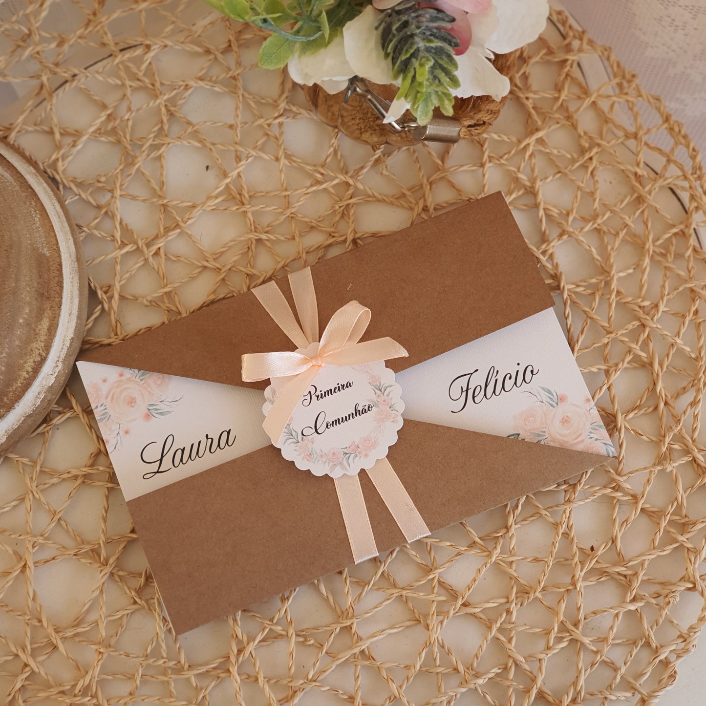 Invitation rustique Laura ♡