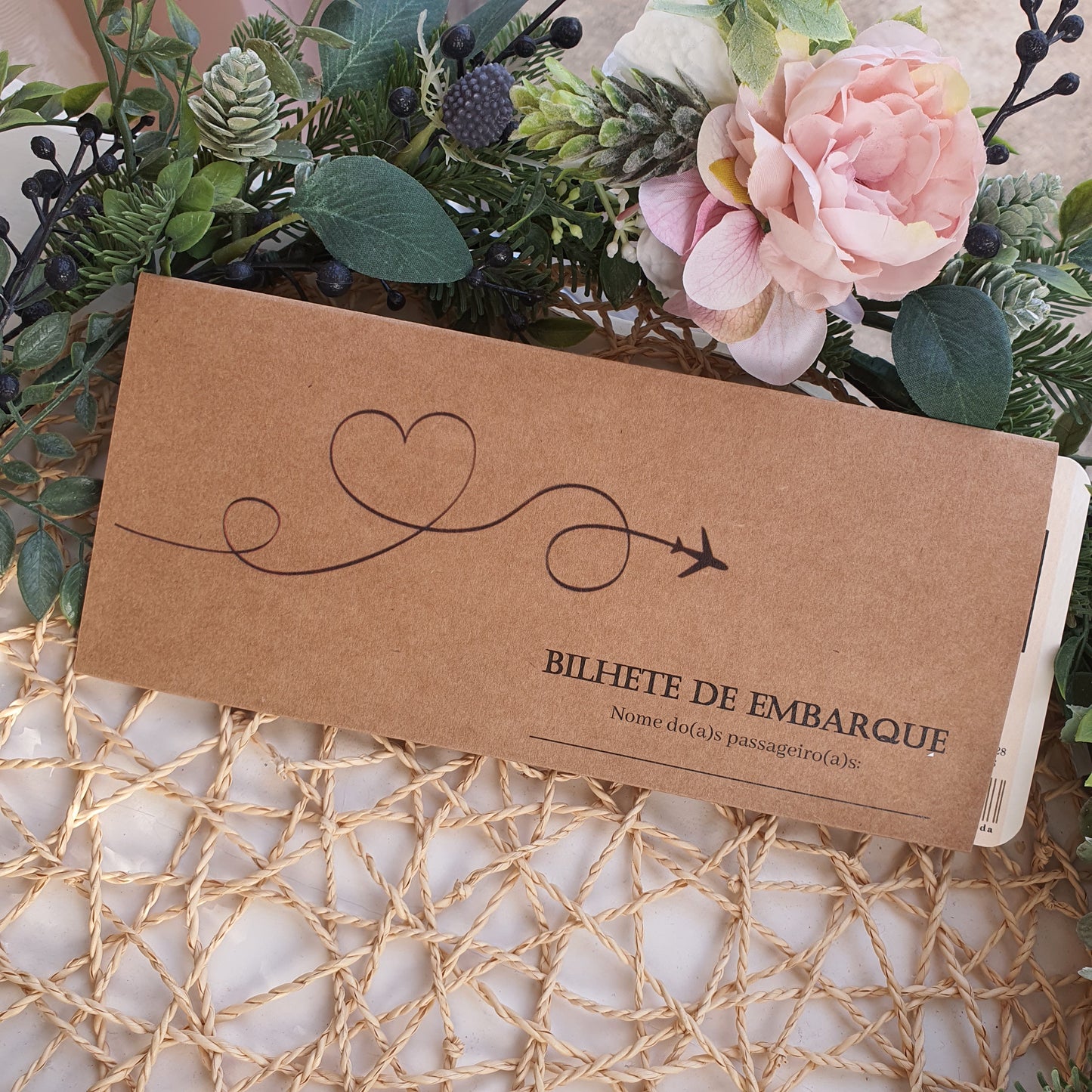 Convite viagens natureza