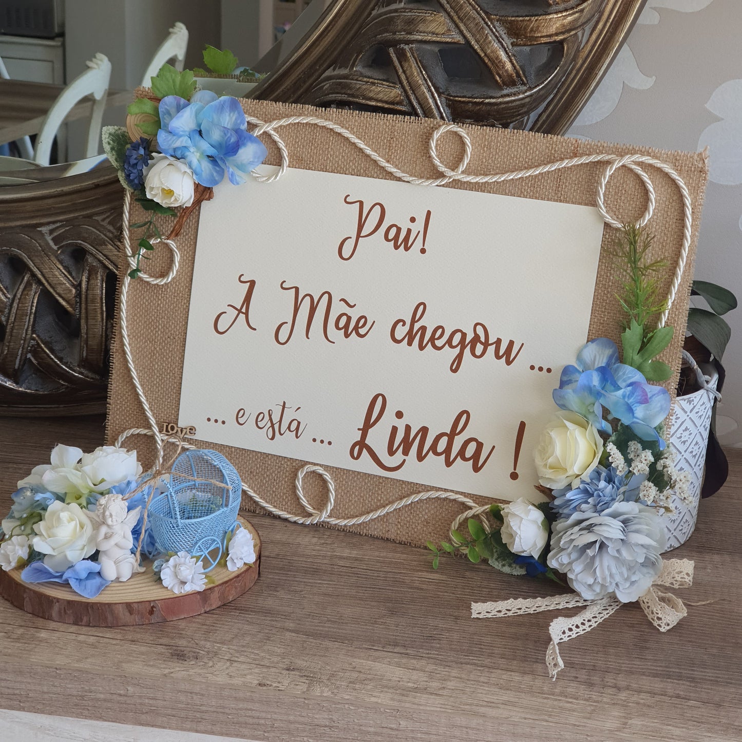 Porta alianças para casamento e batizado