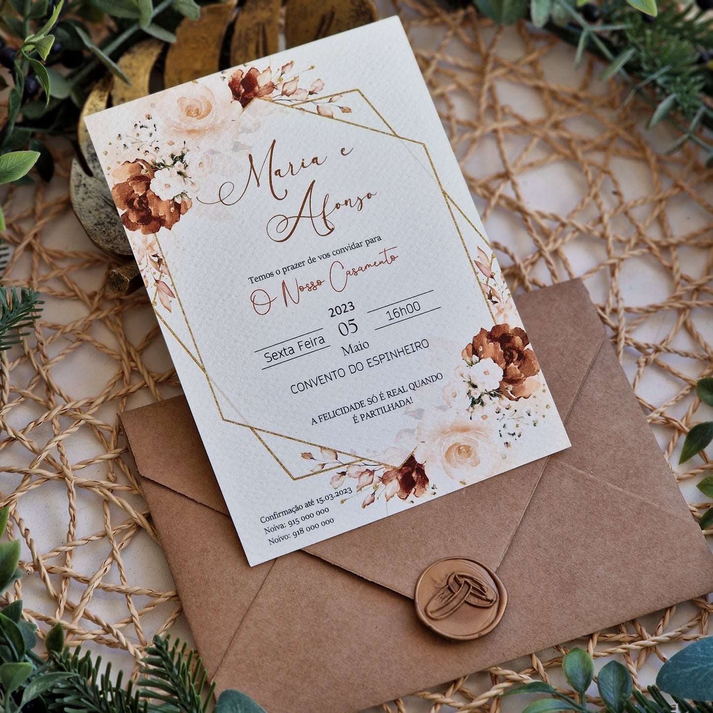 Invitation Maria et Afonso