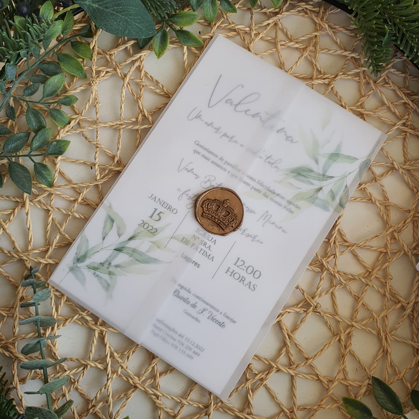 Invitation nature Valentina♡