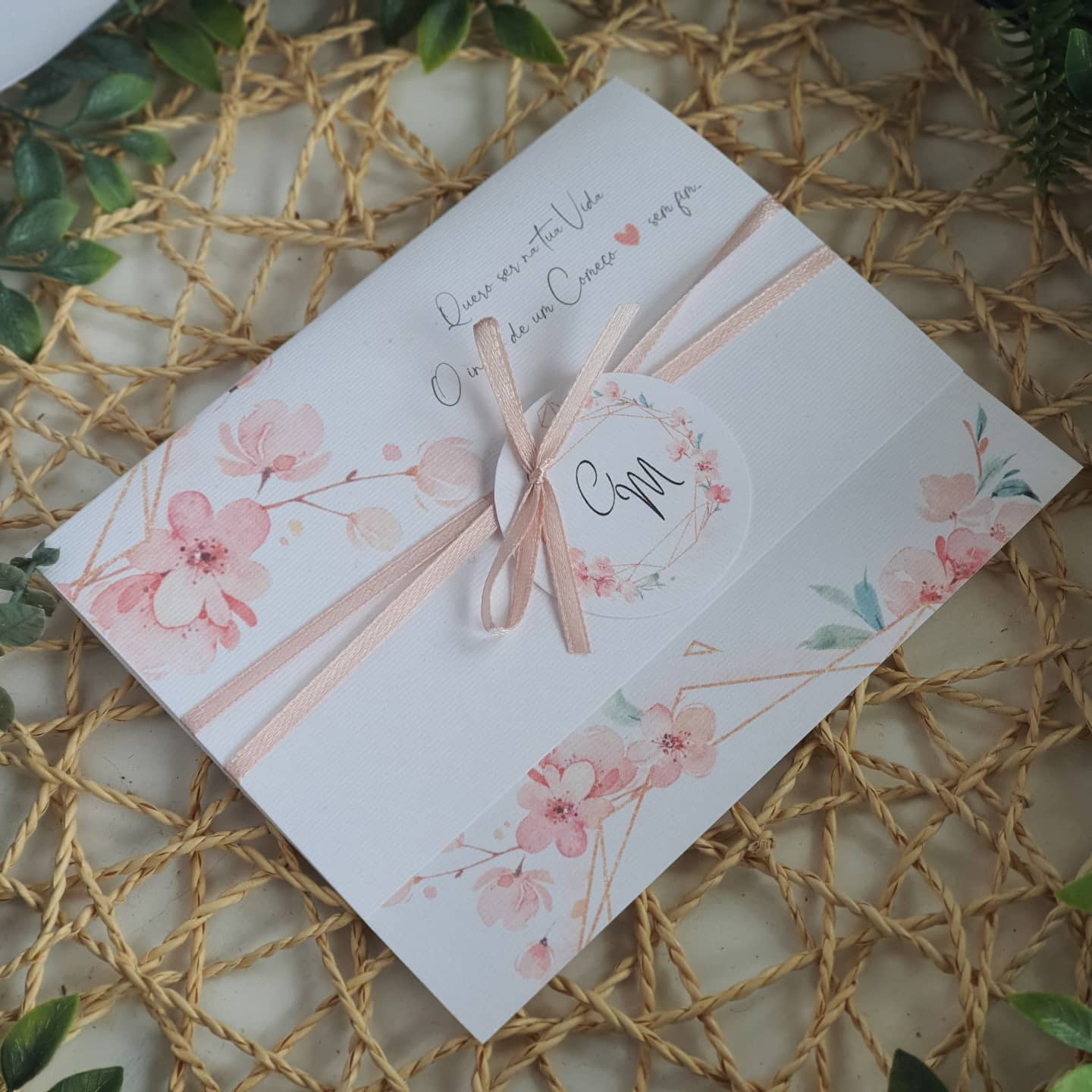 Convite sakura low cost