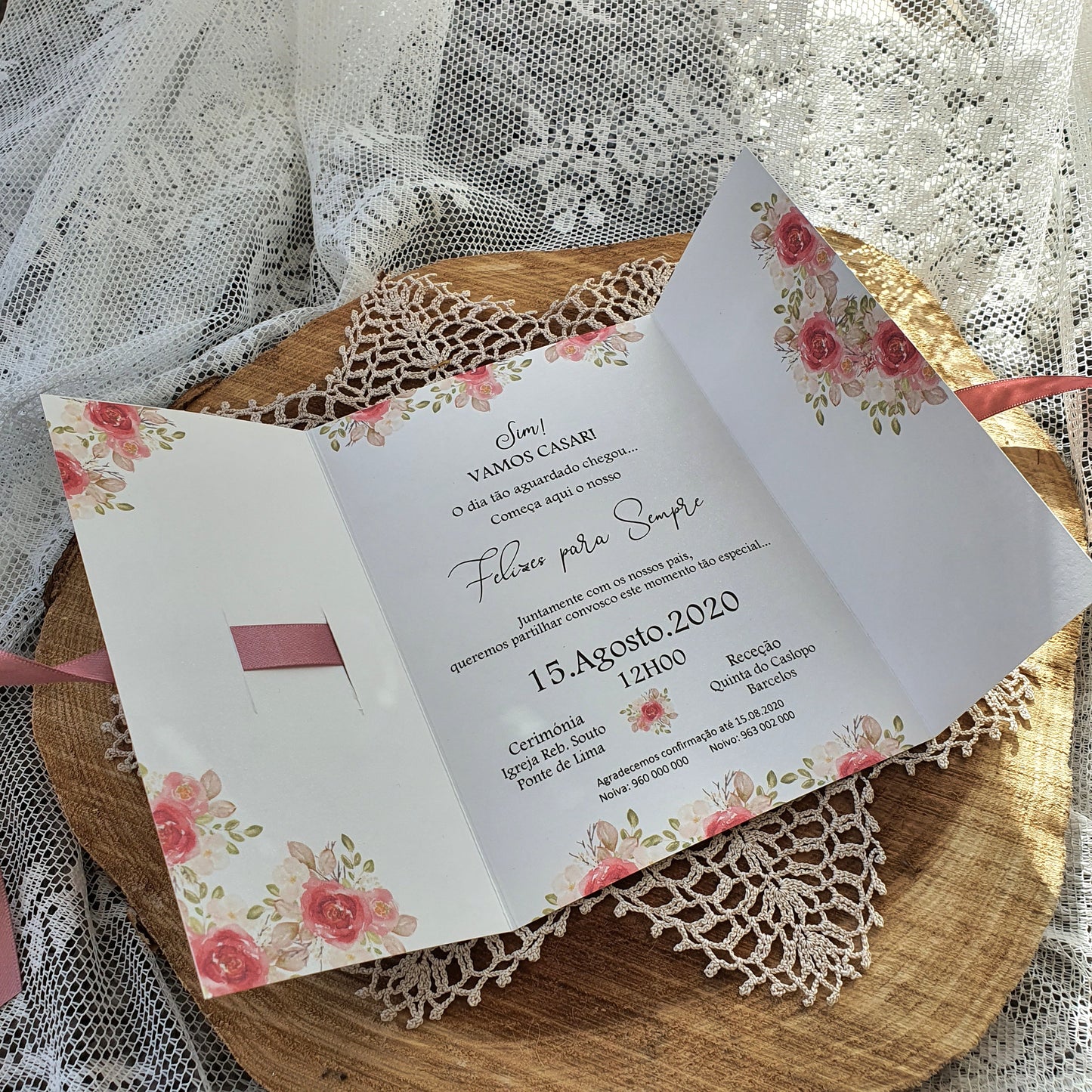 Convite Jéssica e Diogo