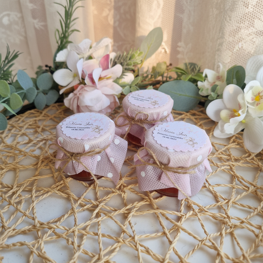 Des petits pots de nounours roses tout doux ♡