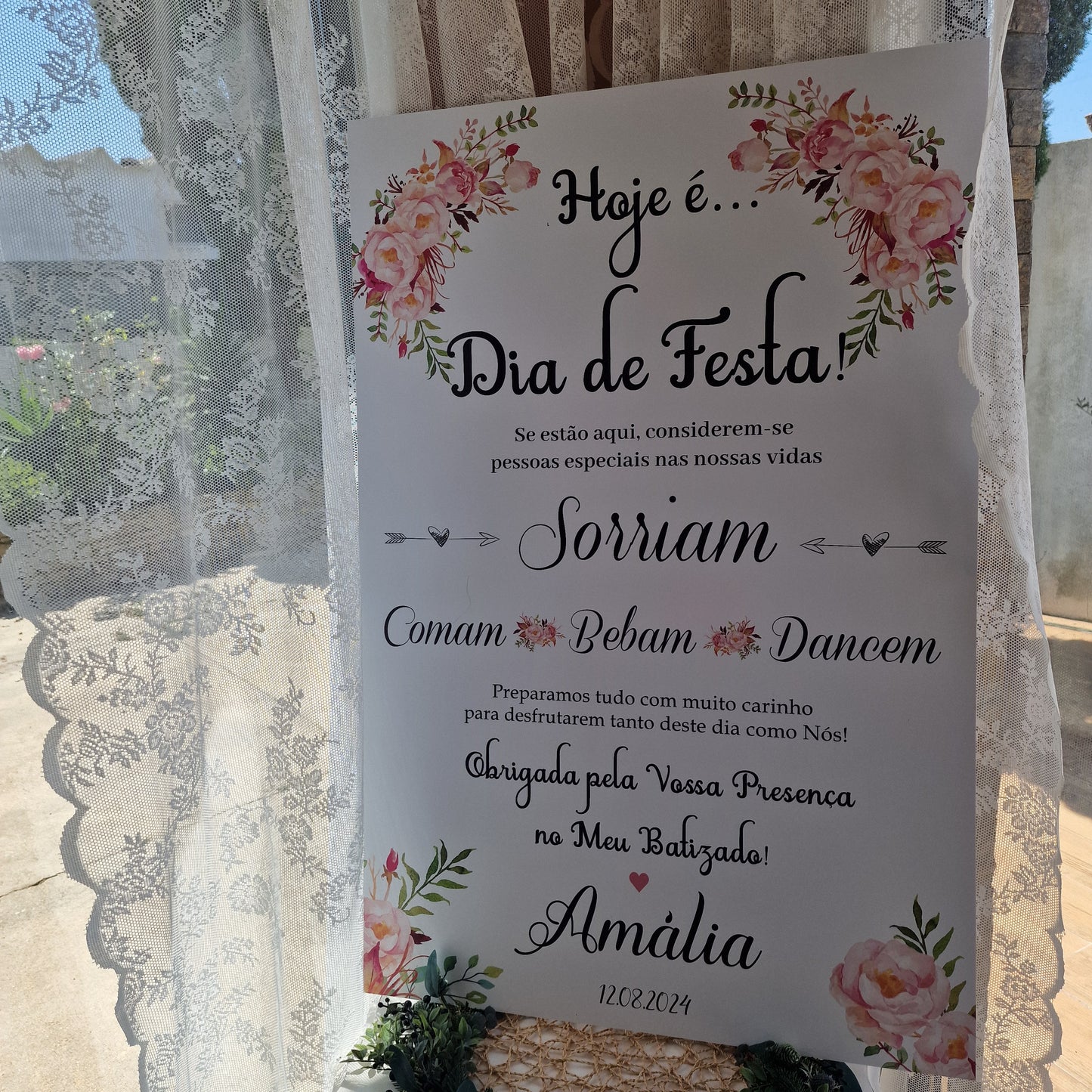 Vintage Welcome Sign 2018 Amália